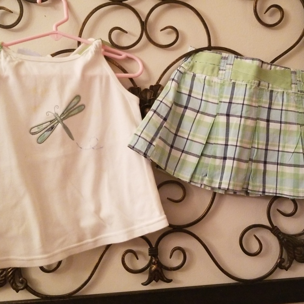 Skirt and top